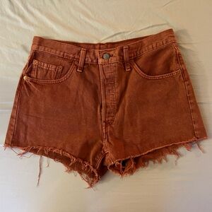 Levi's Women's Copper Jean Shorts